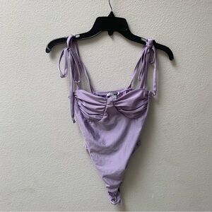 Fashion Nova Lilac bodysuit